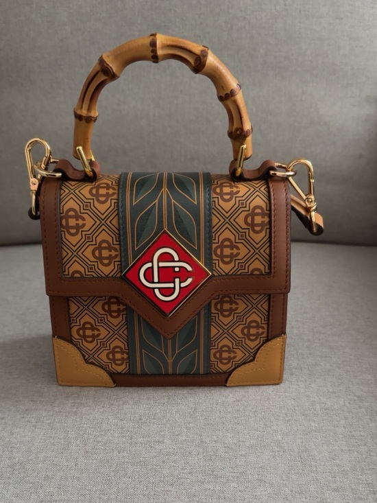 Casablanca Handbags - Casablanca Women's Brown
Jeanne Mini Logo Leather Shoulder bag